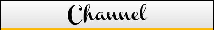 Channel font