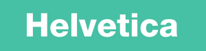 helvetica font
